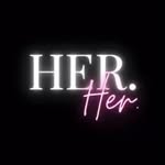 her.repost profile picture