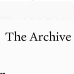 thearchivedotcom profile picture
